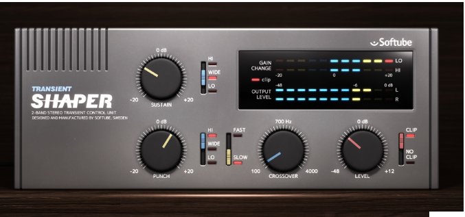 Softube TRANSIENT SHAPER